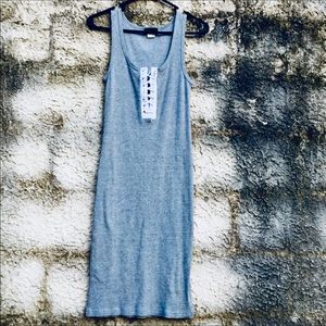 Tunic Tank Long Bodycon Grey VENUS